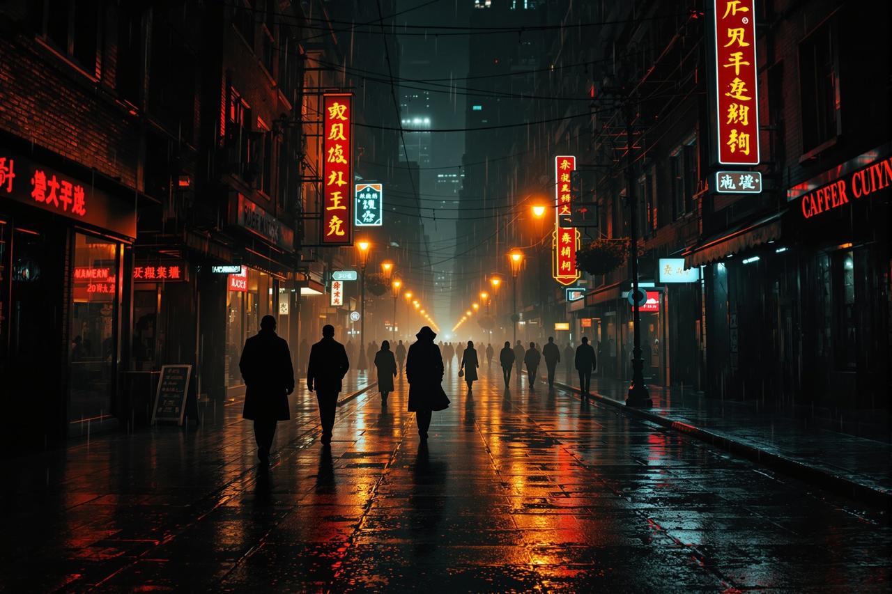 激情影视作品《都市夜行者》海报